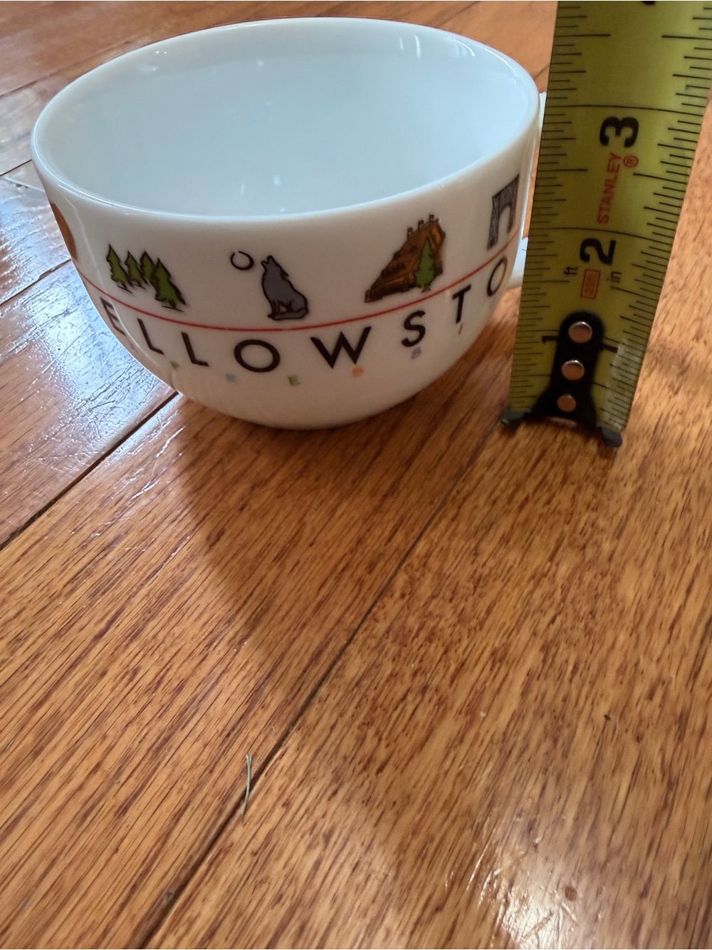 Expressions Yellowstone National Park Souvenir Soup Mug Wide Coffee Cup - Picture 6 of 11